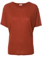 Masscob Loose Fit T-shirt - Brown