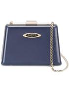 Lanvin Le Petit Sac Box Clutch - Blue