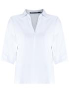 Reinaldo Lourenço - 7/8 Sleeves Blouse - Women - Cotton - 40, White, Cotton