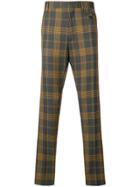 Vivienne Westwood Checked Tailored Trousers - Grey