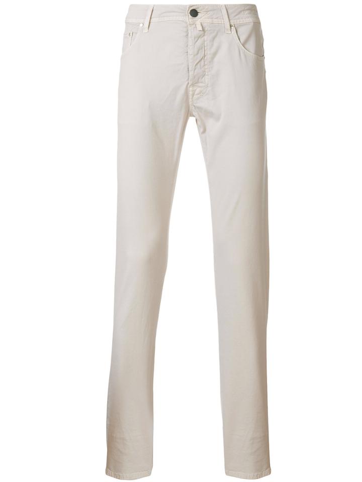 Jacob Cohen Classic Slim-fit Jeans - Nude & Neutrals
