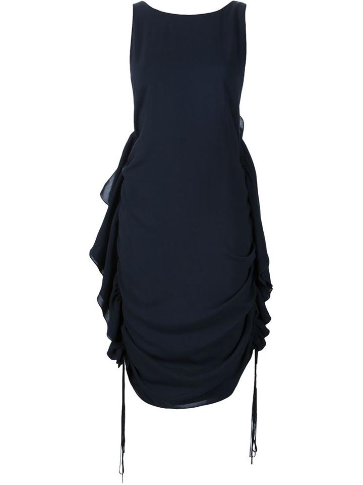 Audra Side Ruffle Dress