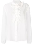 Blugirl Ruffle-trimmed Shirt - White