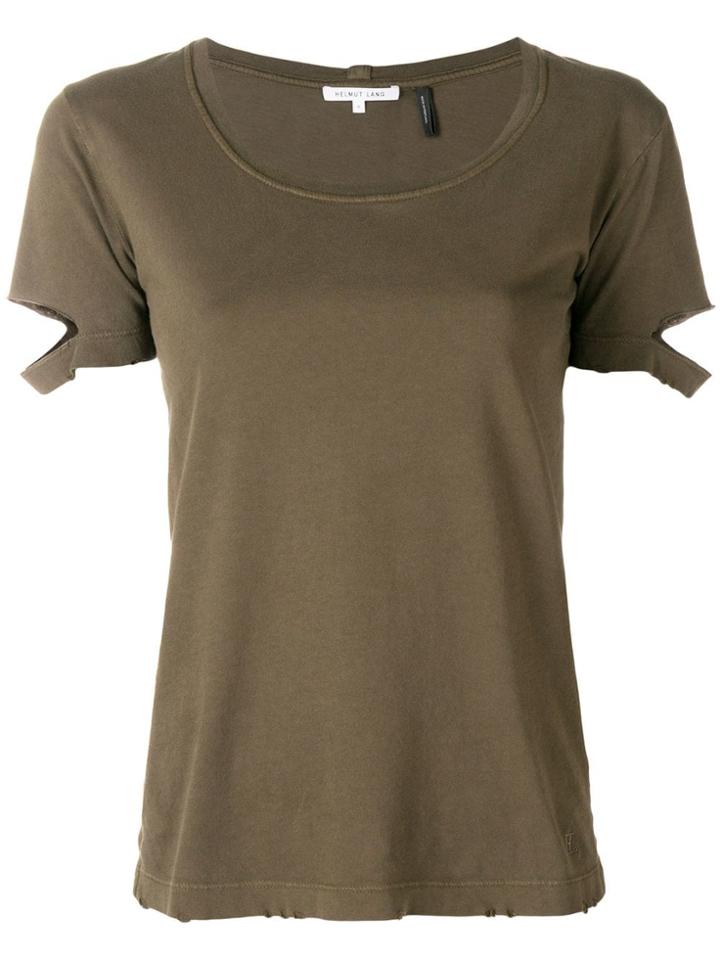 Helmut Lang Basic T-shirt - Green