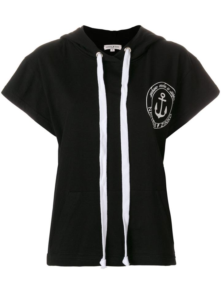 Natasha Zinko Hooded Top - Black