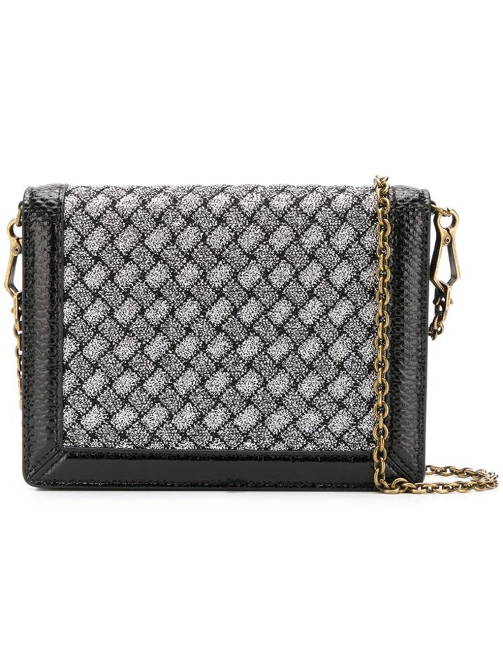 Bottega Veneta Montebello Cross Body Bag - Black