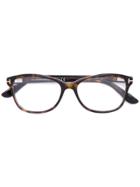 Tom Ford Eyewear Butterfly Frame Glasses - Brown