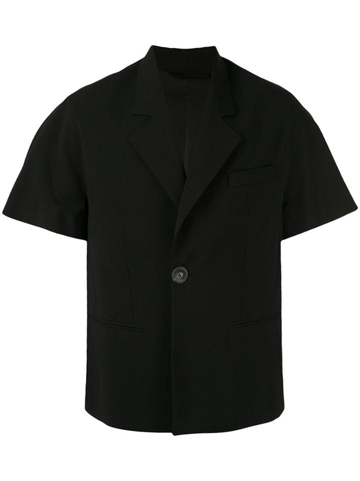 Namacheko Short-sleeve Shirt Jacket - Black