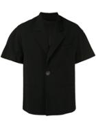 Namacheko Short-sleeve Shirt Jacket - Black