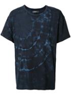 Amiri Tie-dye T-shirt, Men's, Size: Small, Blue, Cotton