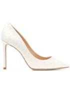 Jimmy Choo Romy Pointed Pumps - White