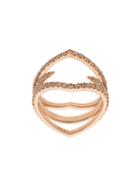 Eva Fehren Diamond Detail Ring - Neutrals