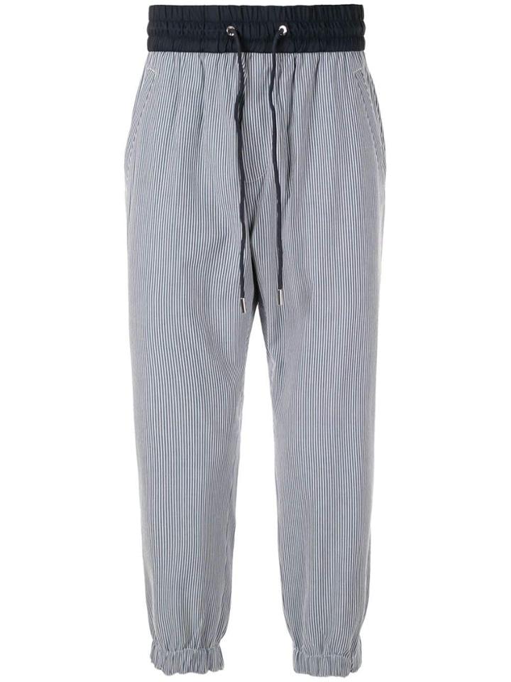 Cerruti 1881 Striped Track Pants - Blue