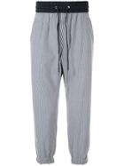 Cerruti 1881 Striped Track Pants - Blue