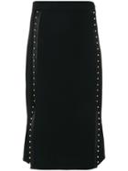 Altuzarra Studded Over-the-knee Skirt - Black