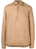 Barena Half-buttoned Shirt - Neutrals