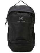 Arc'teryx Front Logo Backpack - Black