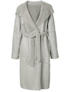 Nehera Tie Waist Coat - Grey