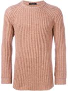Roberto Collina Cable Knit Fitted Jumper
