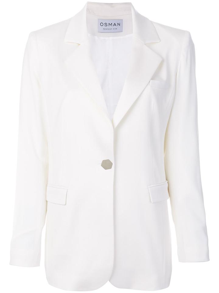 Osman Tailored Blazer - White