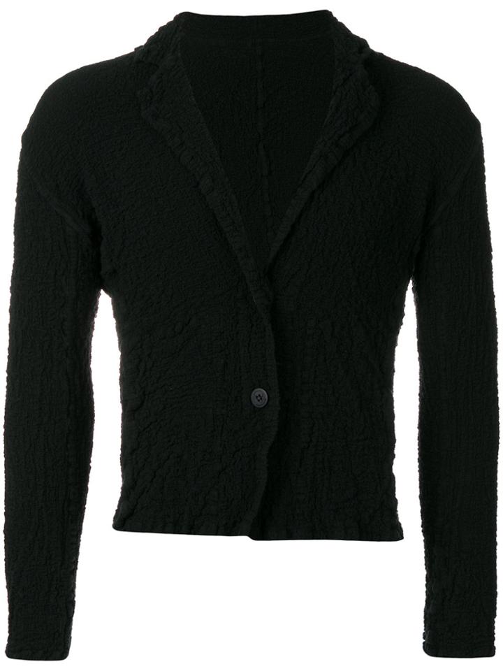 Issey Miyake Cauliflower Slim-fit Blazer - Black