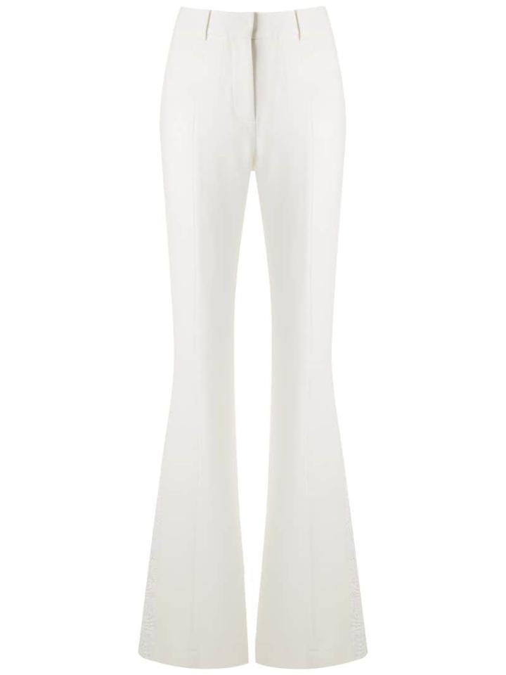Martha Medeiros Calça Flare Genéve E Renascença - White