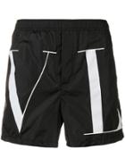 Valentino Vltn Costume Da Bagno - Black