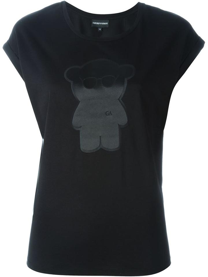 Emporio Armani Bear-print T-shirt