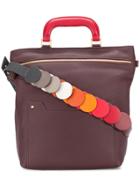 Anya Hindmarch Circle Small Orsett Tote Bag - Pink & Purple
