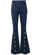 Pinko Alisso Flared Trousers - Blue