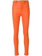 Manokhi Skinny Trousers - Orange