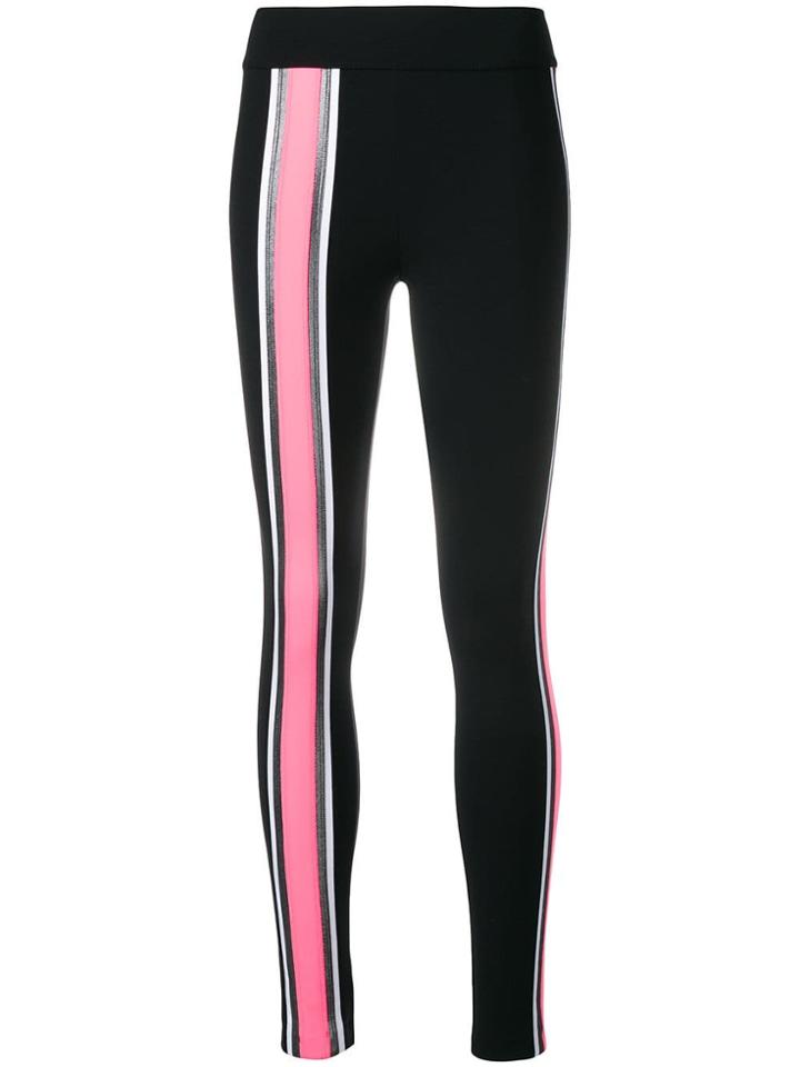 No Ka' Oi Stripe Trim Sweatpants - Black
