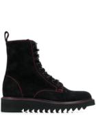 Giuseppe Zanotti Ankle Lace-up Boots - Black