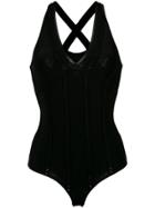 Andrea Bogosian V-neck Body - Black