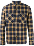 Neighborhood Luker Checked Flannel Shirt, Men's, Size: Xl, Yellow/orange, Cotton