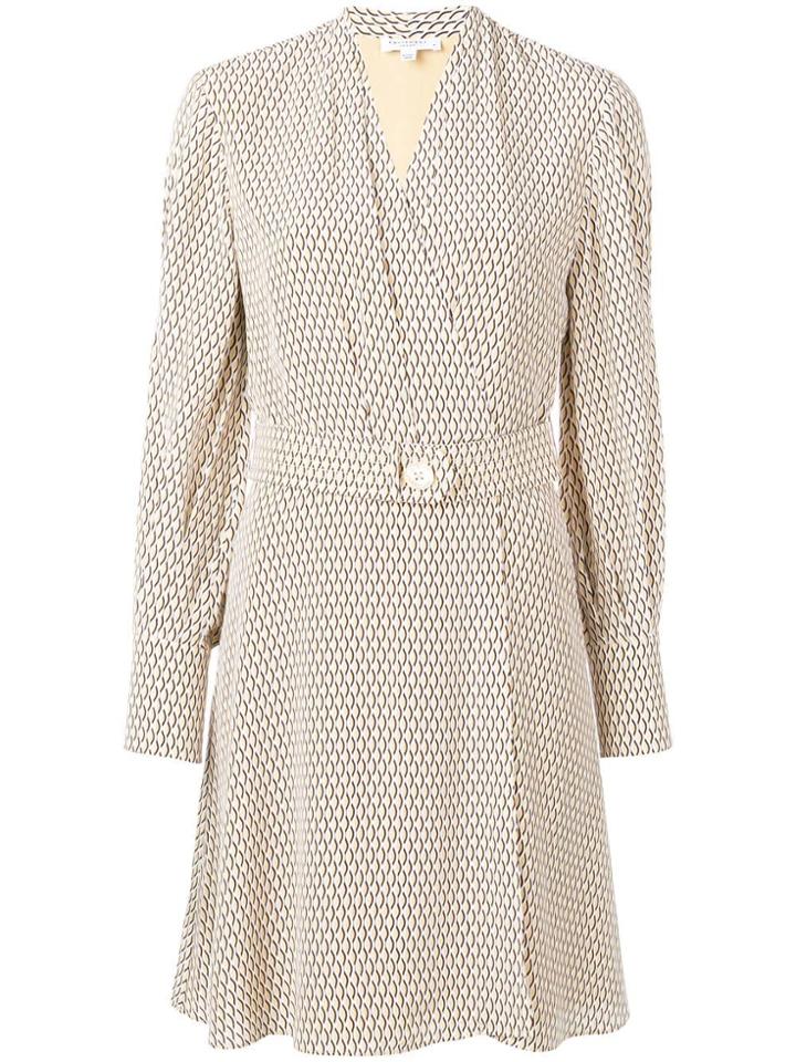 Equipment Wrap-around Mini Dress - Neutrals