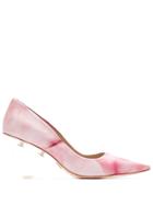 Andrea Bogosian Clear Heel Pumps - Pink