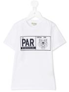 Kenzo Kids Travel Tag T-shirt, Boy's, Size: 8 Yrs, White