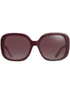 Burberry Square Frame Sunglasses - Red