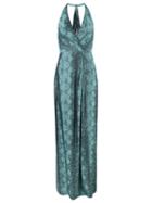 Tufi Duek Long Dress, Women's, Size: 38, Blue, Silk/viscose