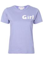 Comme Des Garçons Girl Logo T-shirt - Pink & Purple