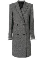 Helmut Lang Straight-fit Button Up Coat - Grey