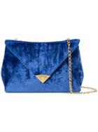 Tyler Ellis Envelope Style Shoulder Bag - Blue