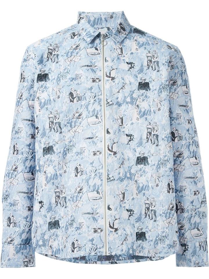 Soulland 'david' Zip Shirt