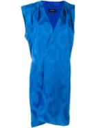 Isabel Marant 'sudley' Jacquard Dress, Women's, Size: 36, Blue, Cotton/ramie/viscose