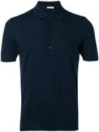 Paolo Pecora - Short-sleeve Polo Shirt - Men - Cotton - L, Blue, Cotton