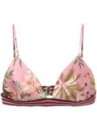 Zimmermann 'tropicale' Floral Print Bikini Top, Women's, Size: 3, Polyamide/spandex/elastane