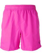 Polo Ralph Lauren Embroidered Logo Swim Shorts, Men's, Size: Xl, Pink/purple, Polyamide/polyester