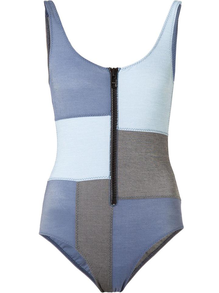 Lisa Marie Fernandez 'jasmine Maillot' One Piece - Blue