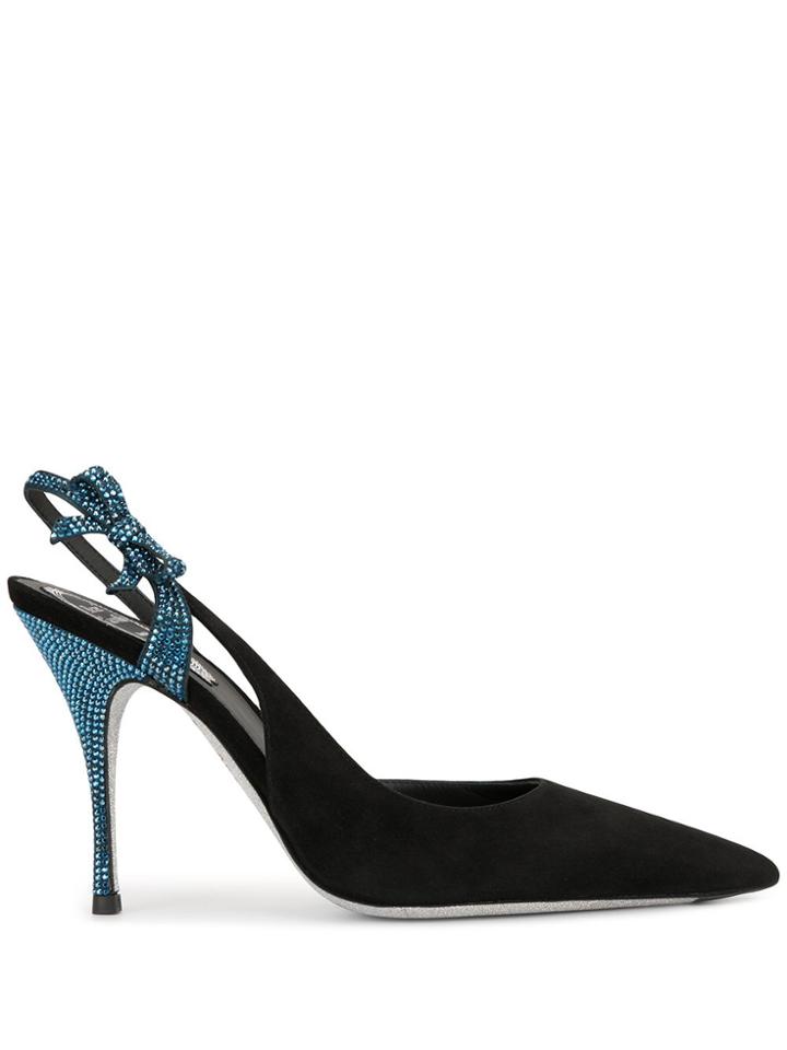 René Caovilla Fiocchina Pumps - Black